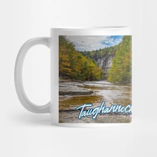 Taughannock Falls Tompkins County New York Mug